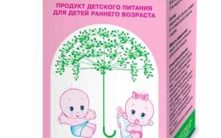 Укропная водичка для новорожденных