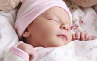 Длительность сна новорожденных