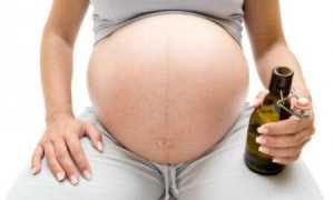 Можно ли пить пиво при беременности