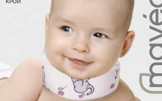 Ортопедический воротник Шанца для новорожденного