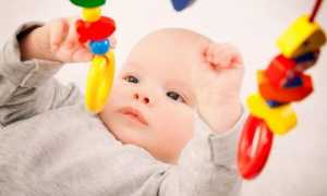 Во сколько ребенок начинает держать игрушку в руке