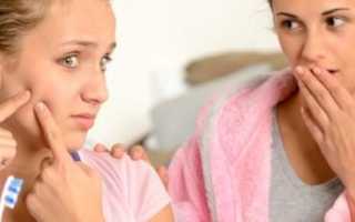 После родов появились прыщи