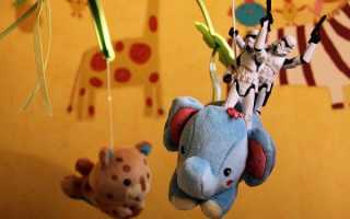 Мобиль на кроватку для новорожденных своими руками