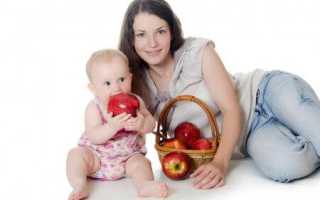 Яблоки в период лактации: чем они полезны