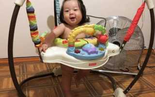 Прыгунки для детей с какого возраста: Комаровский, польза и вред, отзывы с форума