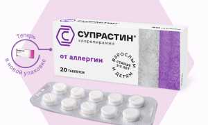 Супрастин (Suprastin) — инструкция по применению, побочные эффекты, форма выпуска и цена препарата