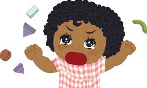 Ребенок закатывает глаза