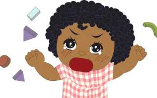 Ребенок закатывает глаза