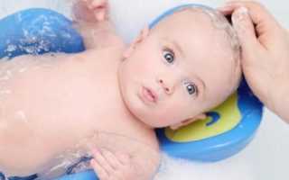 Как мыть голову новорожденному ребенку