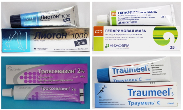 Лекарства при отеках ног