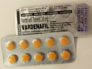 Таблетки Vardenafil