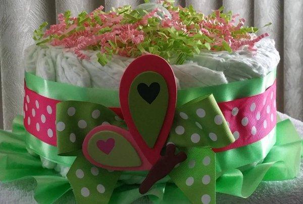 Торт из памперсов