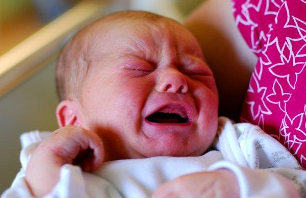Когда малыш плачет