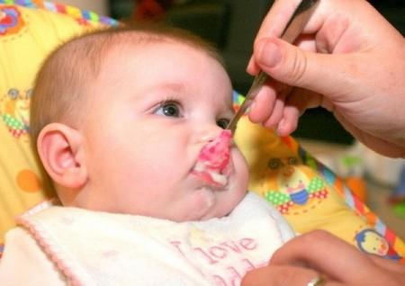 Прикорм с 3 месяцев