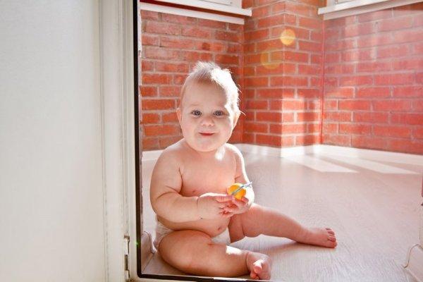 когда малыша застукали