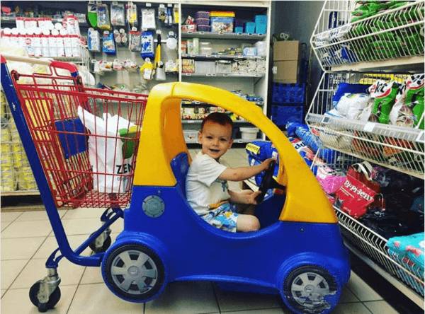 удобная тележка