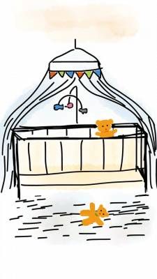 как приучить ребенка спать отдельно