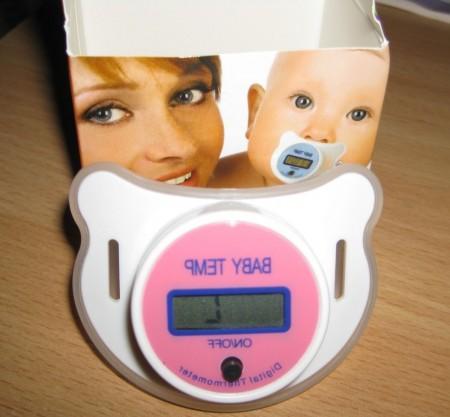 Соска градусник для грудничка