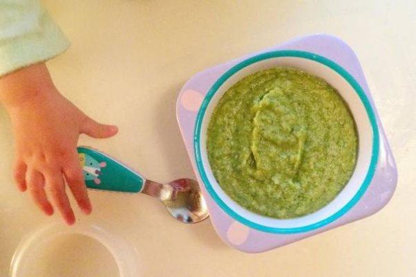 пюре из брокколи