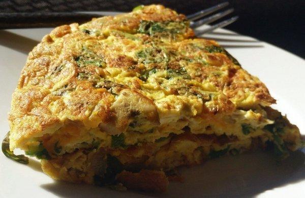 Омлет на пару