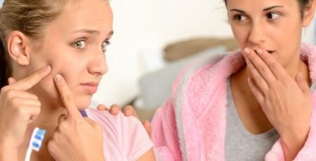 прыщи после родов