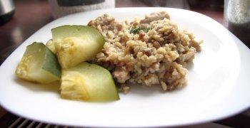 гречка с овощами